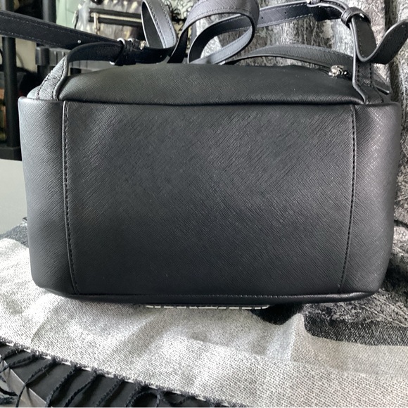 Karl Lagerfeld NWT Adele Patch backpack with a removable Karl keychain